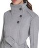 Cole Haan Cole Haan Asymmetric Belted Wool Blend Coat - 6