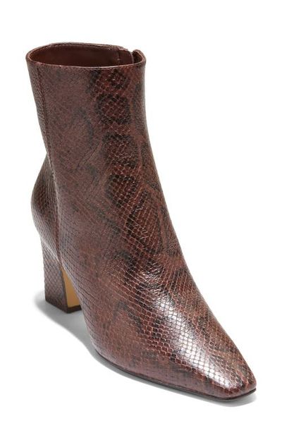 Cole Haan Cole Haan Blanche Leather Snip Toe Bootie