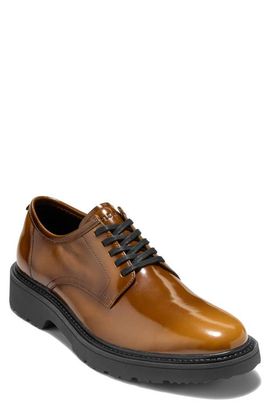 Cole Haan Cole Haan Broome Grand Lug Sole Plain Toe Leather Derby