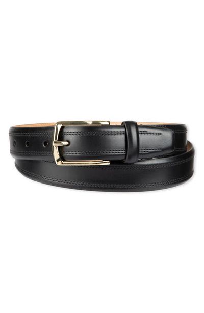 Cole Haan Cole Haan Fes Stitch Leather Belt