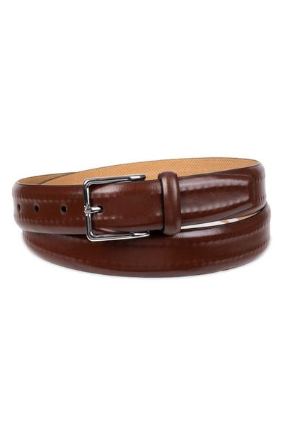 Cole Haan Cole Haan Hidden Stitch Leather Belt