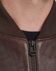 Cole Haan Cole Haan Leather Bomber Jacket - 4