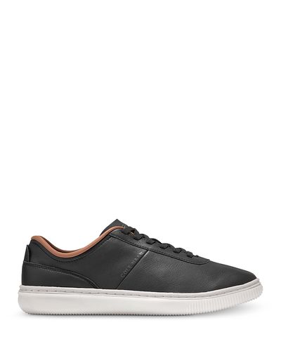 Cole Haan Cole Haan Men's GrandPr Packwell Leather Lace Up Sneakers