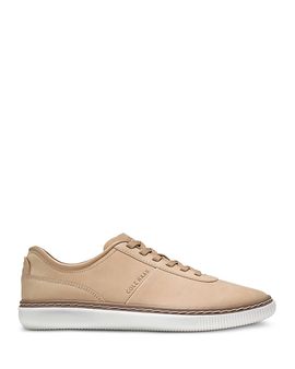 Cole Haan Cole Haan Men's GrandPr Packwell Nubuck Leather Lace Up Sneakers