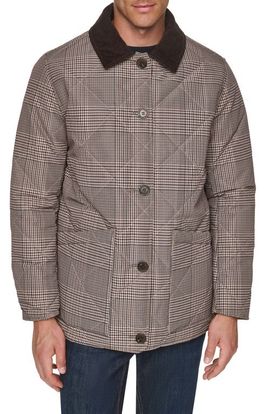 Cole Haan Cole Haan Oversized Diamond Quilt Reversible Jacket