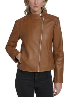 Cole Haan Cole Haan Stand Collar Racer Jacket