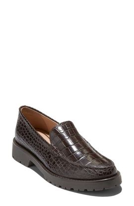 Cole Haan Cole Haan Thelle Croc Embossed Loafer