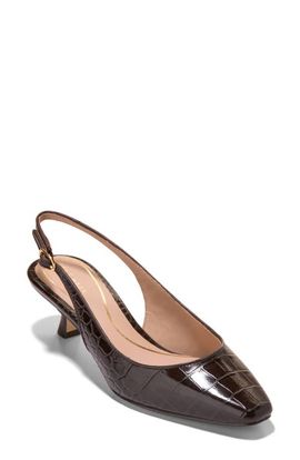 Cole Haan Cole Haan Tyldie Kitten Heel Slingback Pump