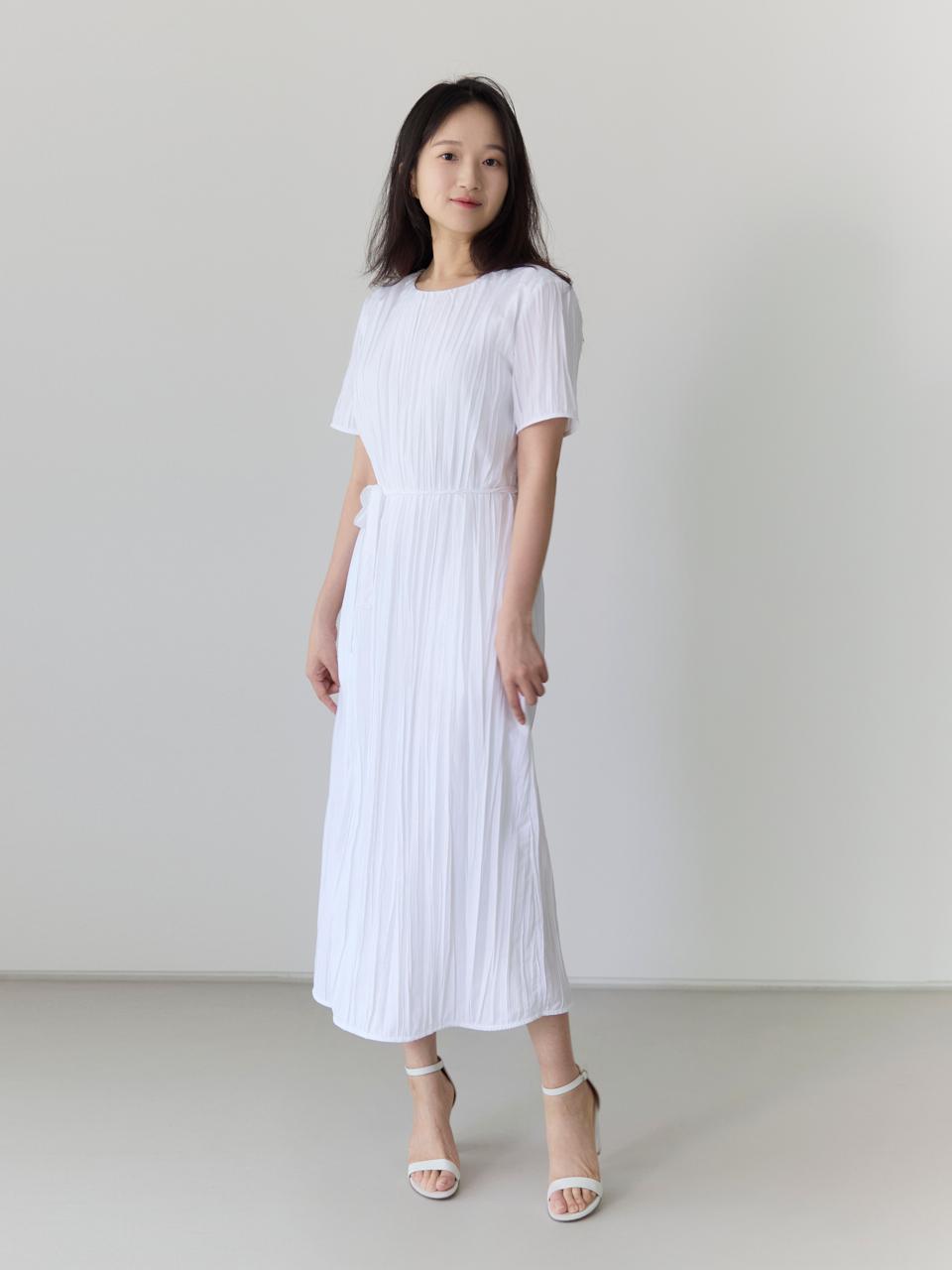COLIZET Rainy Pleats dress_2COLORS