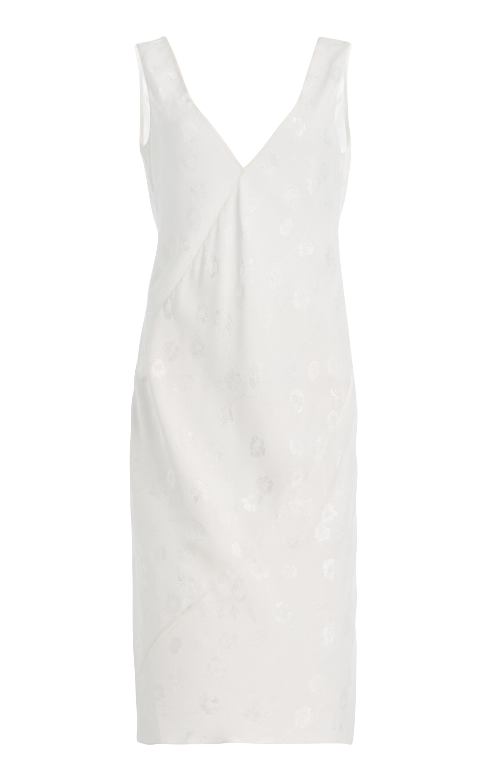 COLLEEN ALLEN COLLEEN ALLEN Bias Floral Jacquard Dress