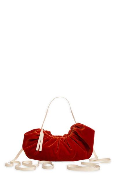 Colleen Allen Colleen Allen Bustle Cotton Velvet Bag