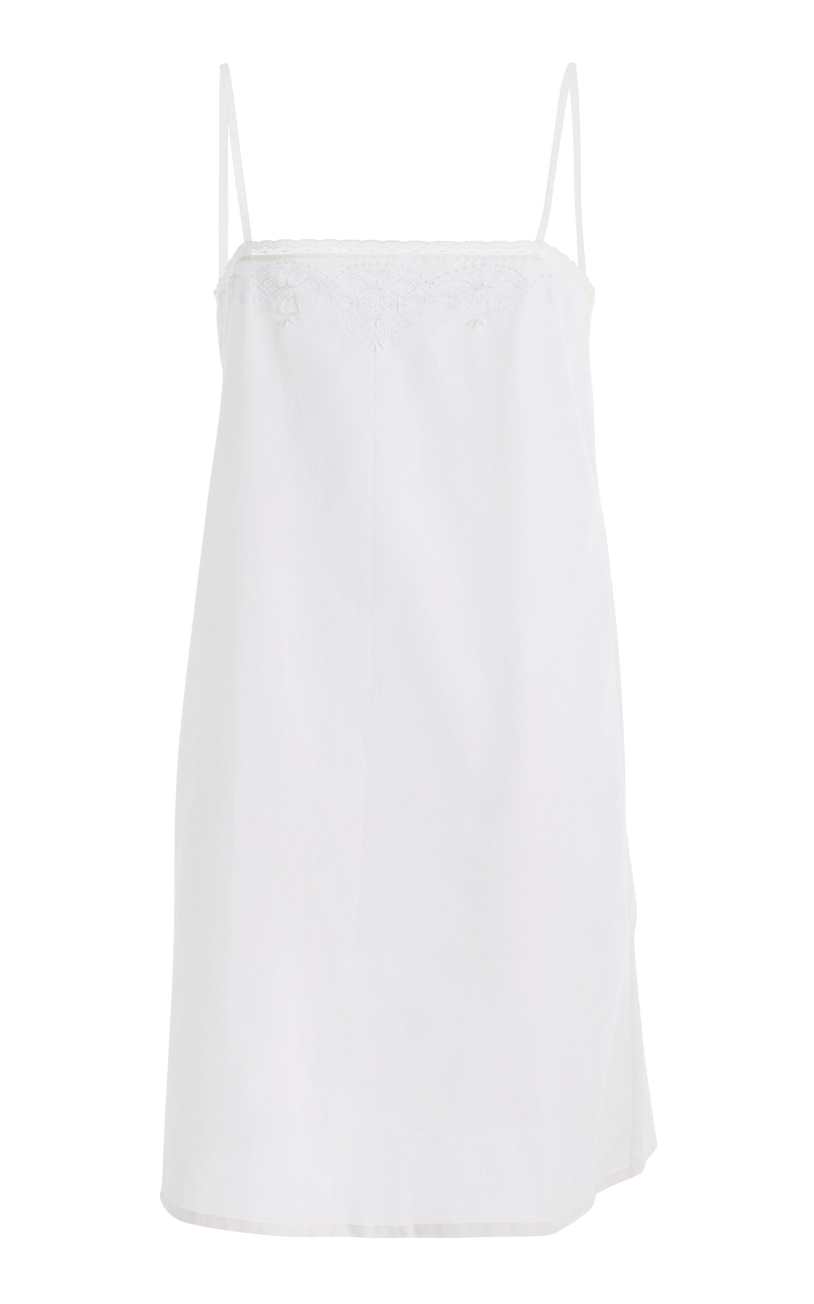 COLLEEN ALLEN COLLEEN ALLEN Chemise Silk Cotton Voile Dress