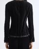 Colleen Allen Colleen Allen Crushed Velvet Crewneck Top - 3