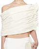 COLLEEN ALLEN COLLEEN ALLEN SSENSE Exclusive Bridal Capsule Velvet Shawl Top - 1