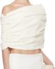COLLEEN ALLEN COLLEEN ALLEN SSENSE Exclusive Bridal Capsule Velvet Shawl Top - 2