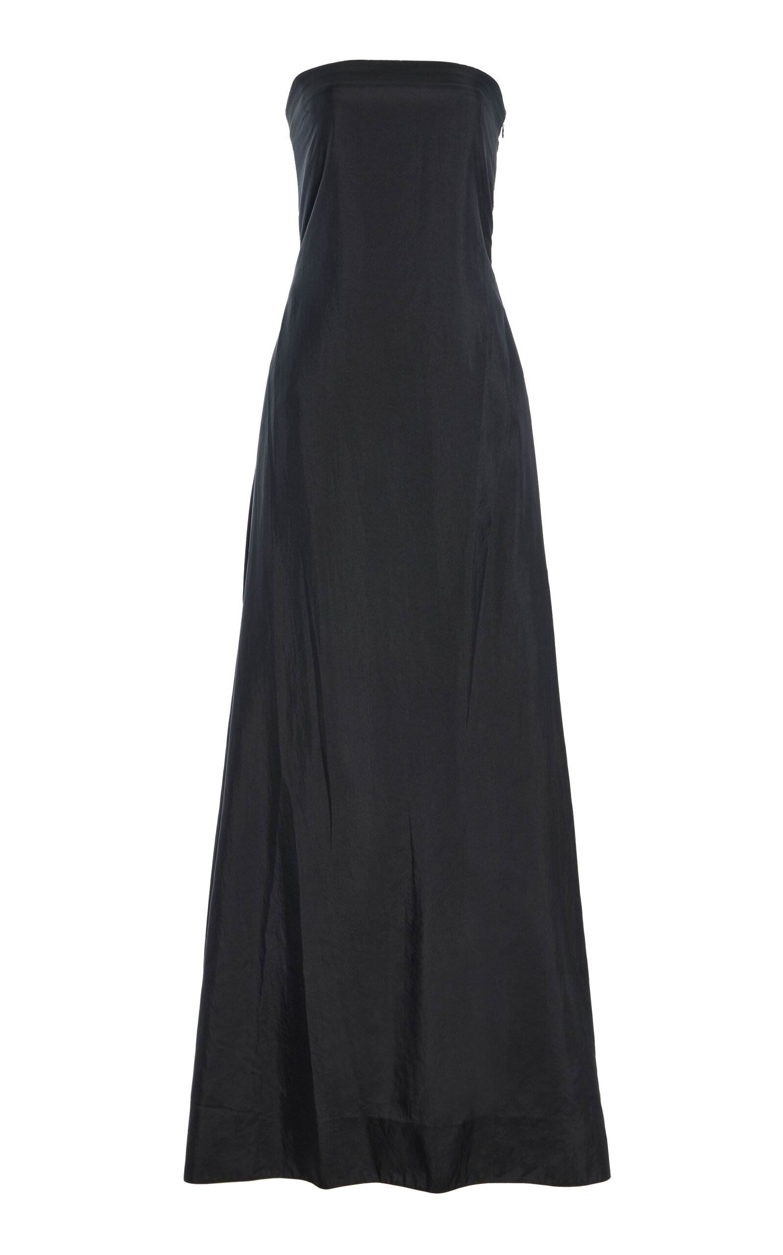 COLLEEN ALLEN COLLEEN ALLEN Strapless Silk Taffeta Gown