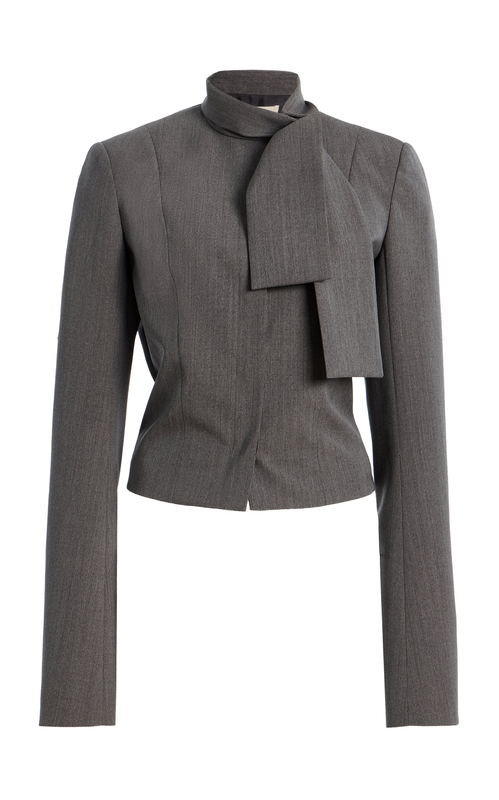 COLLEEN ALLEN COLLEEN ALLEN Tailored Wool Scarf Jacket