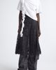 Collina Strada Collina Strada Amaryllis Duo Organic Cotton & Lace Crop T-Shirt - 2