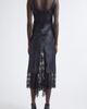 Collina Strada Collina Strada Anemone Satin & Lace Tank Dress - 3