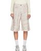 Collina Strada Collina Strada Beige Chason Shorts - 1