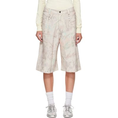 Collina Strada Collina Strada Beige Chason Shorts