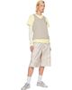 Collina Strada Collina Strada Beige Chason Shorts - 4