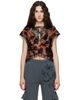 Collina Strada Collina Strada Black & Brown Waterliliy Top - 1