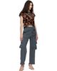 Collina Strada Collina Strada Black & Brown Waterliliy Top - 4