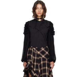 Collina Strada Collina Strada Black Celosia Shirt