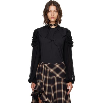 Collina Strada Black Celosia Shirt