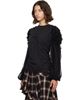 Collina Strada Collina Strada Black Celosia Shirt - 4