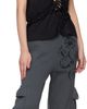 Collina Strada Collina Strada Black Organic Cotton Mini Tosh T-shirt - 4