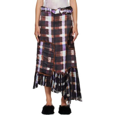 Collina Strada Brown Lily Maxi Skirt