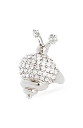 Collina Strada Collina Strada Crystal Clear Snail Ring 