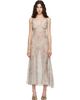 Collina Strada Collina Strada Gray Pamela Slip Midi Dress - 1