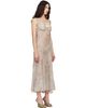 Collina Strada Collina Strada Gray Pamela Slip Midi Dress - 2