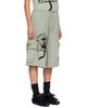 Collina Strada Collina Strada Green Cargo Sweat Shorts - 2