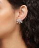 Collina Strada Collina Strada Happy Blossom Crystal Pavé Mismatched Stud Earrings - 2