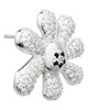 Collina Strada Collina Strada Happy Blossom Crystal Pavé Mismatched Stud Earrings - 5