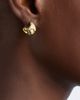 Collina Strada Collina Strada Mini Bat Huggie Hoop Earrings - 2