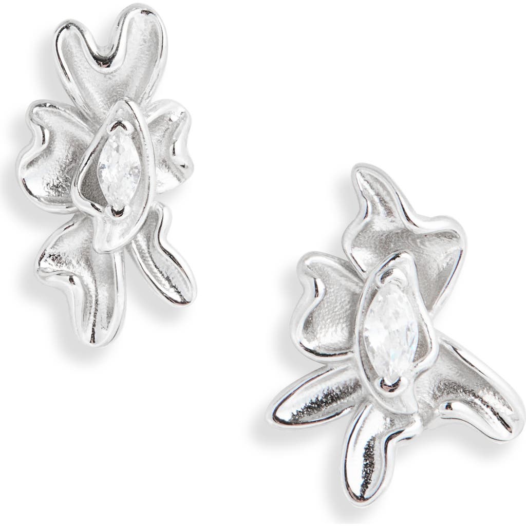 Collina Strada Collina Strada Mini Molten Flower Earrings