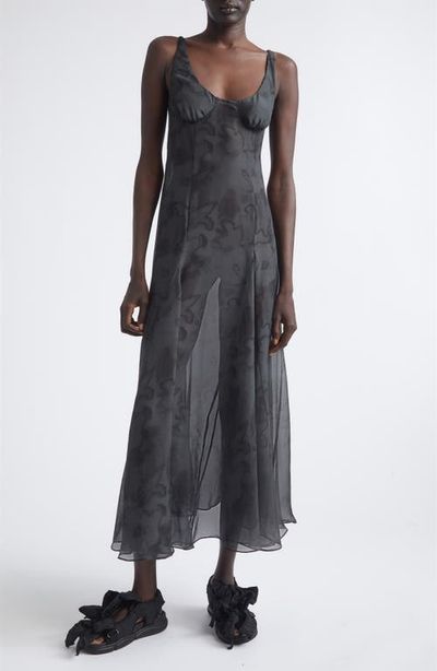 Collina Strada Collina Strada Pamela Sheer Silk Slipdress