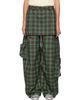 Collina Strada Collina Strada Purple & Green Lawn Skirt Cargo Pants - 1