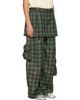 Collina Strada Collina Strada Purple & Green Lawn Skirt Cargo Pants - 2