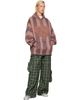 Collina Strada Collina Strada Purple & Green Lawn Skirt Cargo Pants - 4
