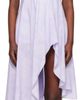 Collina Strada Collina Strada Purple Lilac Floral Scribble Tulip Midi Dress - 1