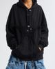 Collina Strada Collina Strada Soft Star Drawstring Ruched Cotton Hoodie - 1