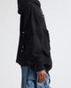 Collina Strada Collina Strada Soft Star Drawstring Ruched Cotton Hoodie - 4