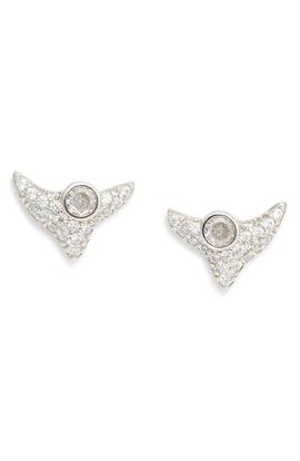 Collina Strada Collina Strada Trigon Crystal Stud Earrings