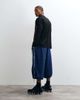 Collusion COLLUSION 3/4 length baggy shorts in navy-Blue - 4